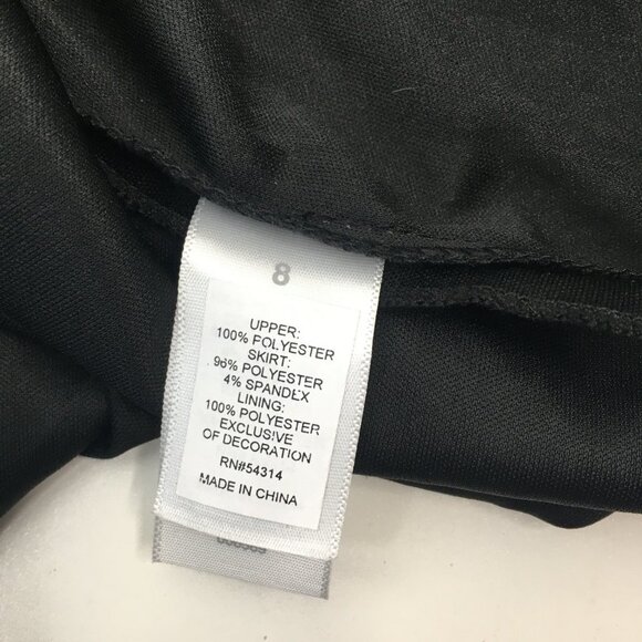 Bisou Bisou Color Block Black And Red Long Sleeves Dress Size 8. NWT - Picture 13 of 15